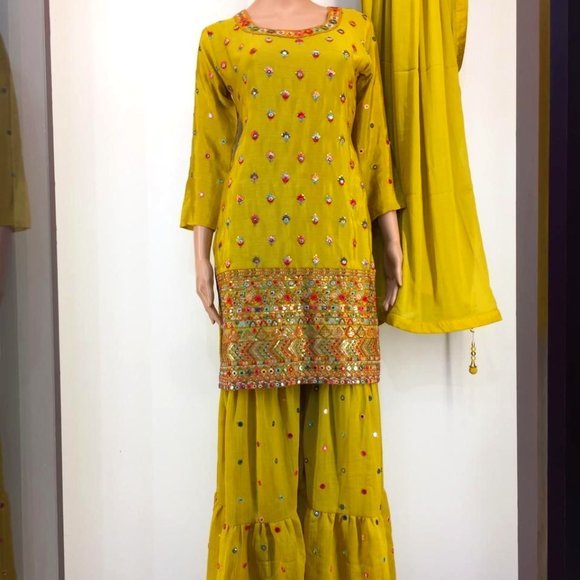 Other - Honeysuckle Yellow/Green Sharara